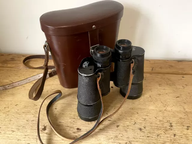 Carl Zeiss Jena Binoculars Jenoptem 10X50W Multi Coated With Original Case