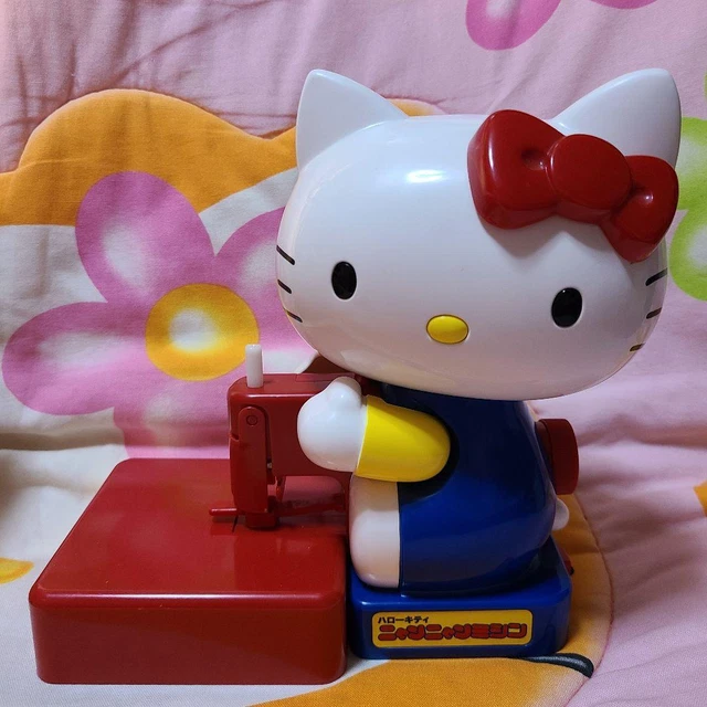 Hello Kitty Kitty Meow Sewing Machine Sanrio Retro Vintage