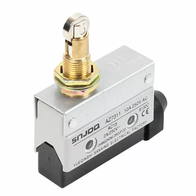 Snap Action SPDT Roller Plunger Micro Limit Switch 250V