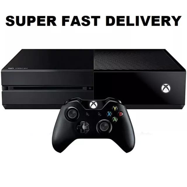 Microsoft XBOX ONE Console 500GB Black + Controller + 3 GAMES FREE