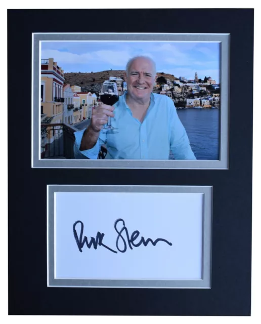 Rick Stein Signed Autograph 10x8 photo mount display TV Chef AFTAL & COA