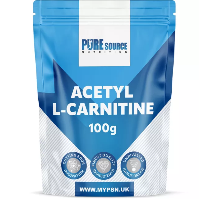 Acetyl L-Carnitine Powder 100g | 250g | 500g | ALCAR | Pure | Amino Acid | Vegan