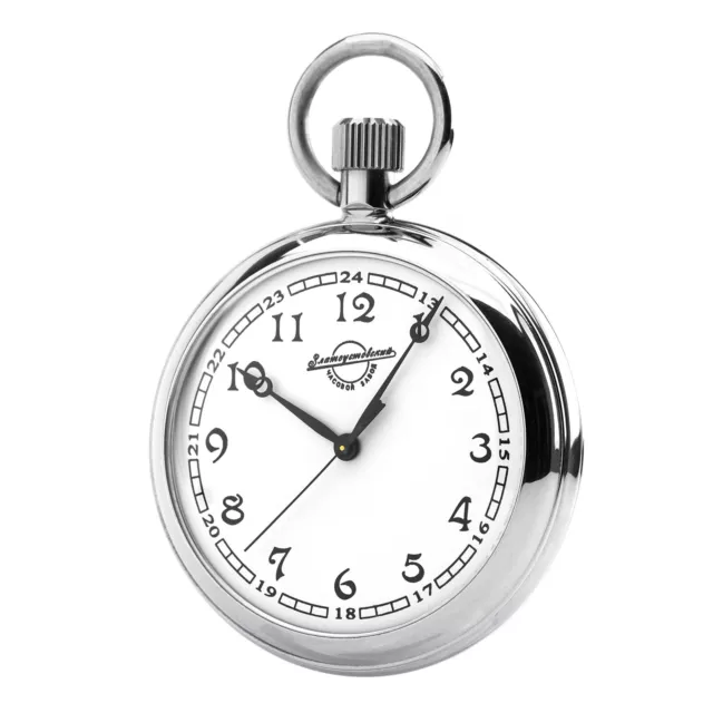 AGAT POCKET WATCH with Chain Vostok 2409A Analog Russian Watch
