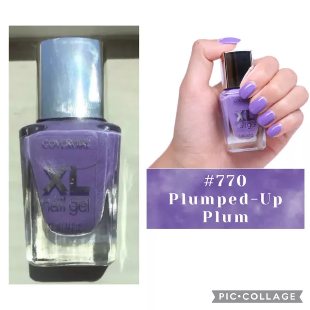 COVERGIRL XL Nail Gel 0.44 fl oz #770 PLUMPED UP PLUM