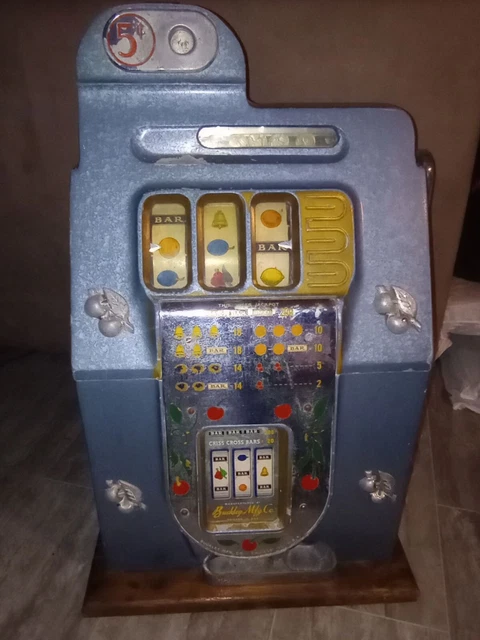 Antique Buckley/Mills 5¢ Slot Machine