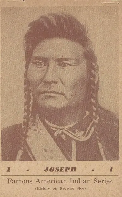 Famous American Indian Series Joseph