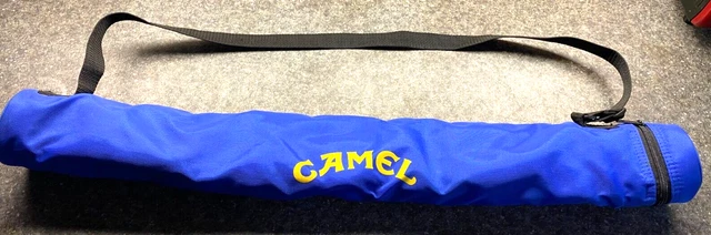 Vintage Joe Camel Insulated Beer Soda 6 pk Tube Cooler Bag