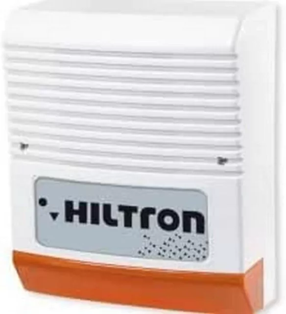 Hiltron SA310 Elektronische Sirene für den Außenbereich, mit Blinker betrieben.