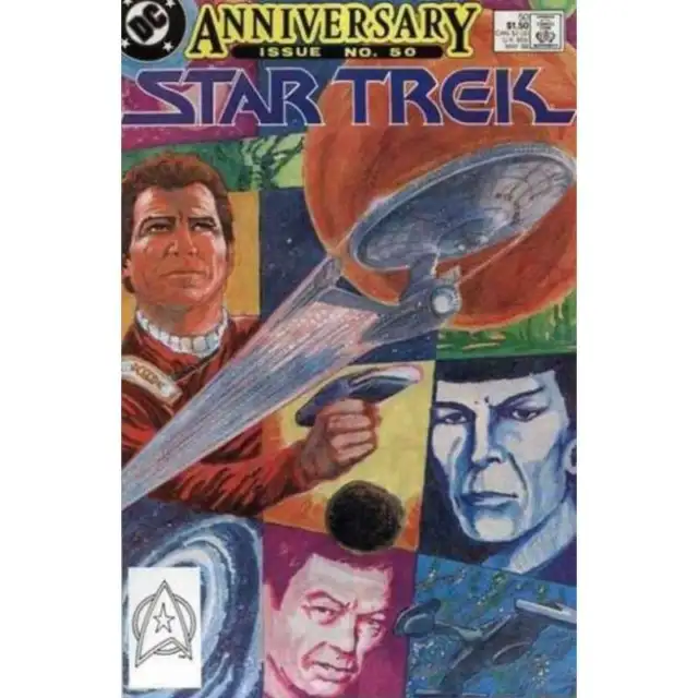 Star Trek (1984 series) #50 in Very Fine + condition. DC comics [a!