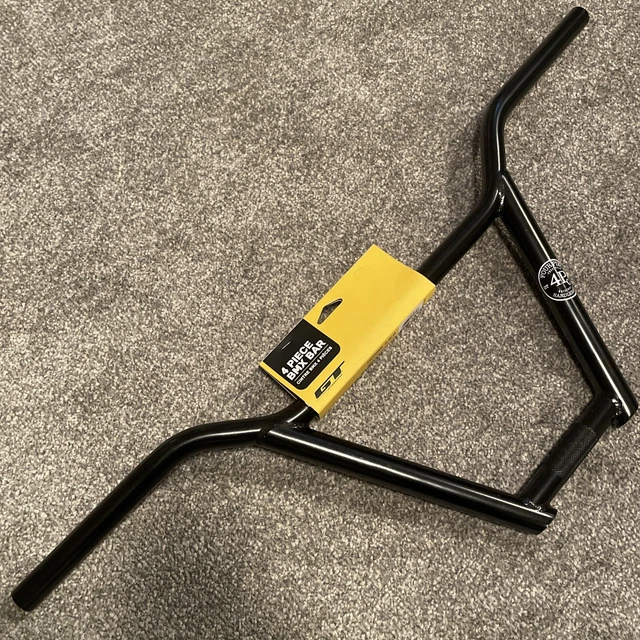Guidon BMX DK,9,8 CHAMBERLAIN PRO V RÉTRO NOIR OLDSCHOOL GT