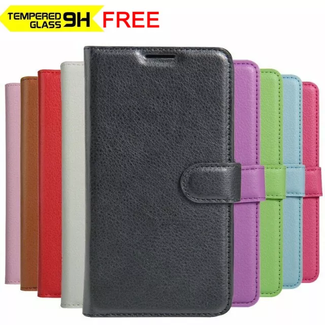 For New Optus X Delight Premium PU Leather Wallet Flip Phone Case Cover