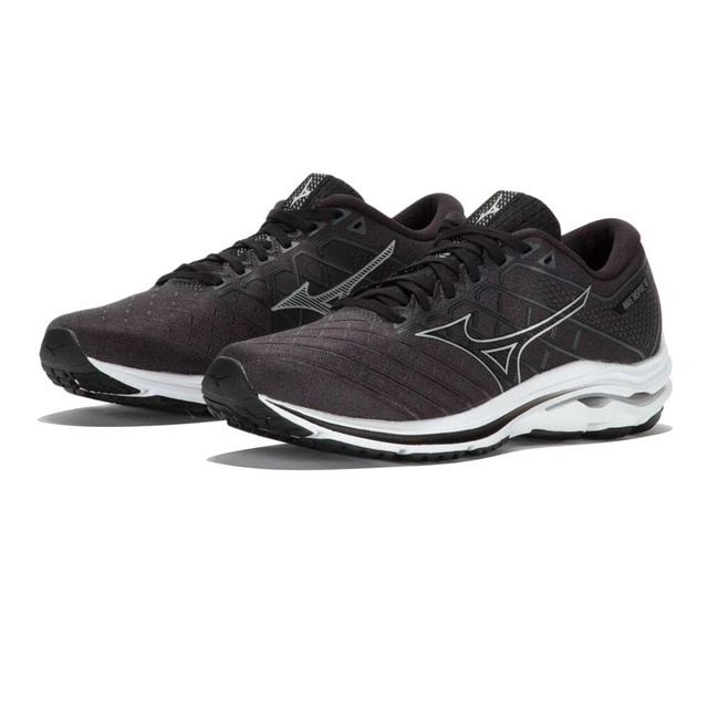 Mizuno Mens Wave Inspire 18 Running Shoes Trainers Sneakers Black Sports