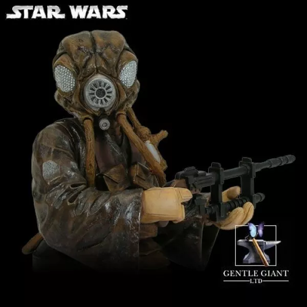 Star Wars Gentle Giant Mini Bust Zuckuss  Bnib 3725/5000 Collectable