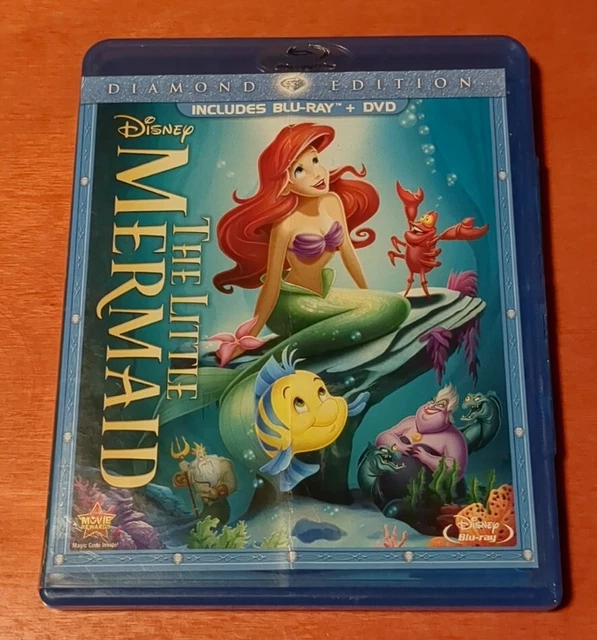 THE LITTLE MERMAID Diamond Edition Bluray Walt Disney Jodi Benson