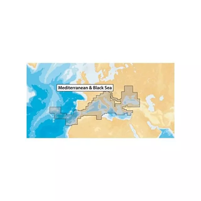 Cartografia Navionics XL9-43XG NAVIONICS + Mediterraneo, Mar Nero, C