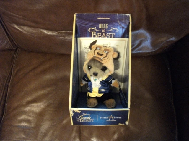 Meerkat soft toy Oleg as Beast  (read description)