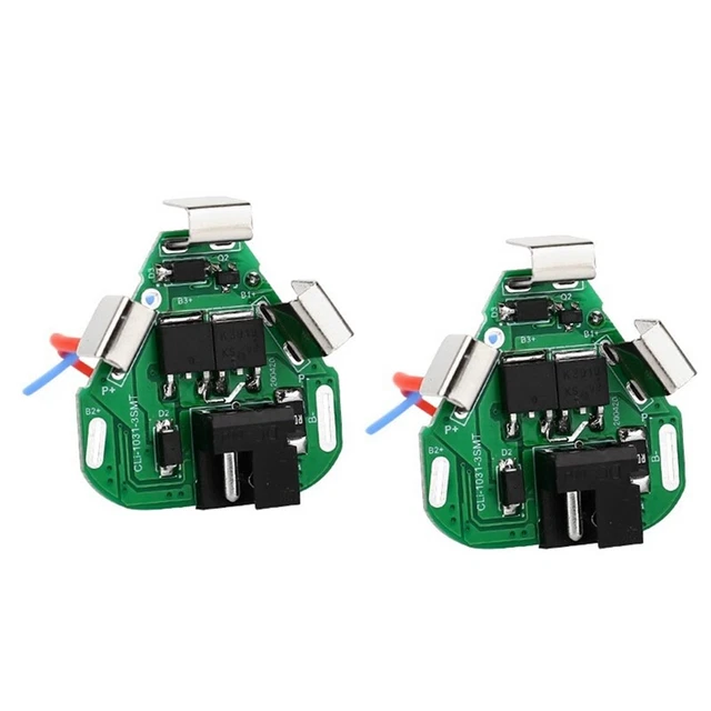 2Pcs 3S 12.6V BMS 18650 Lithium Battery Board DC Electric Tool Hand Lithium H1S6