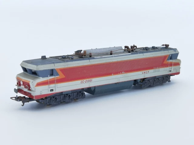 HO LIMA LOCOMOTIVE Electrique Sncf Cc-21001 Fonctionnelle Avec