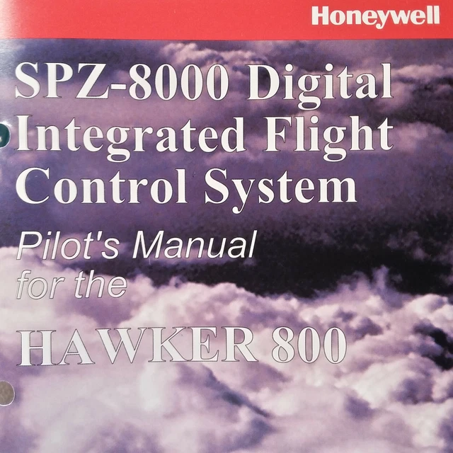 HONEYWELL SPZ8000 FCS in Hawker 800 Pilot's Guide Manual 165.25