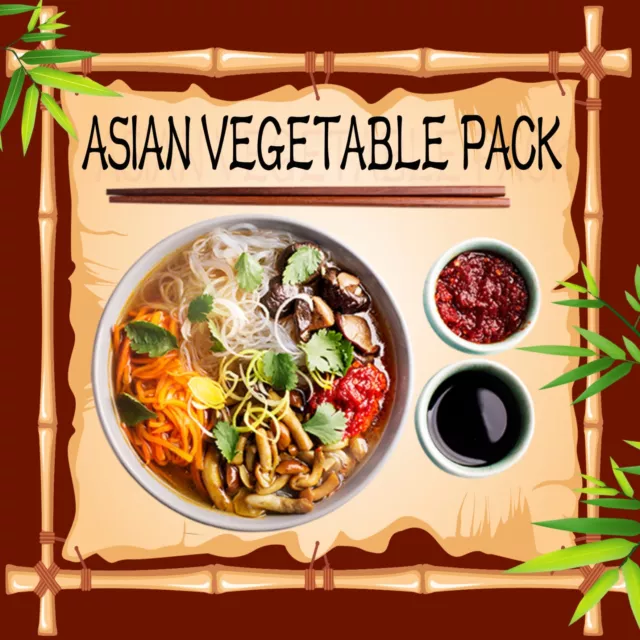 Asian Vegetable Garden Seeds-Tiny Oriental Mix-Chinese-Thai-Japanese Cooking