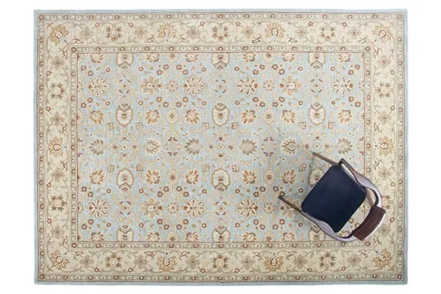 Rug  Hand-Tufted 100% Nz Wool Handmade Area rug Oriental Oushak Style rug