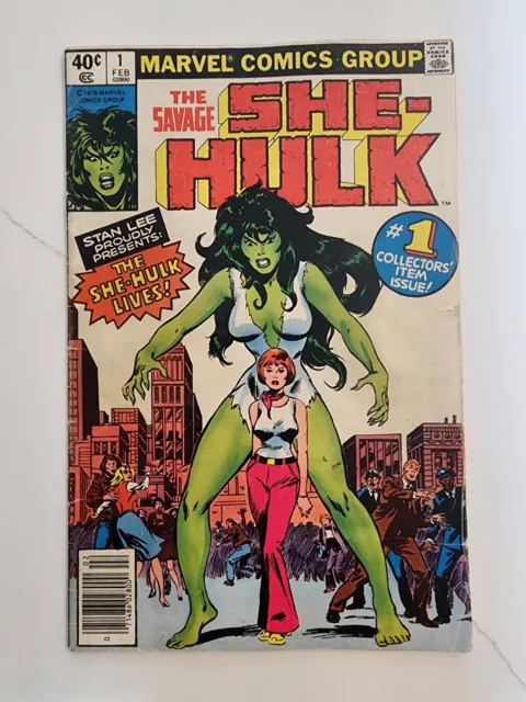 Savage She-Hulk #1 Newsstand Marvel 1980 1st Appearance Jennifer Walters