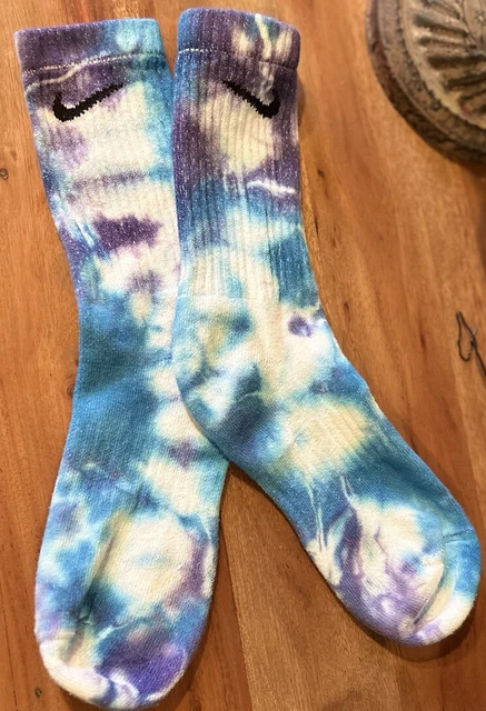 Nike Tie Dye everyday cushioned crew socks Easter Basket All Sizes Custom Color