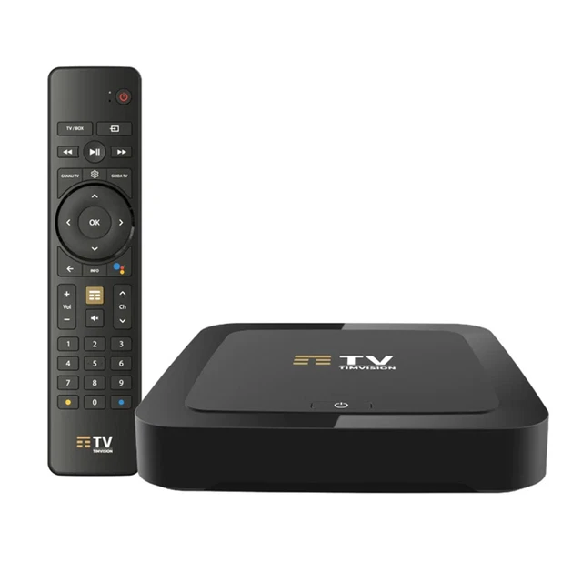 Decoder TIM Box DVB-T2 Android 4K: Ricevitore Digitale Terrestre, 2GB RAM, 32GB Memoria, Ricondizionato, Con Telecomando