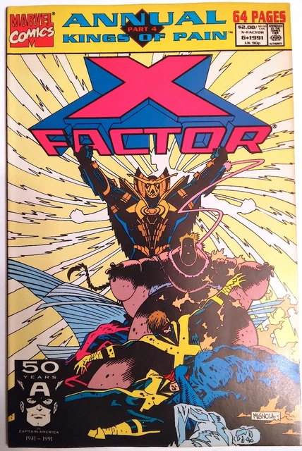 X-Factor Annual #6 (1991, Marvel) 64 Pages Marvel Comics - Part 4 Kings Of Pain