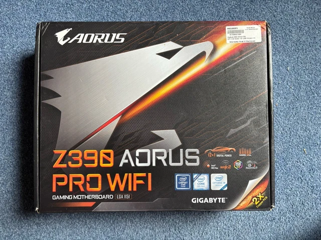 Scheda Madre GIGABYTE Z390 AORUS PRO WIFI – LGA 1151, DDR4, ATX, HDMI – Testata Funzionante (usata)