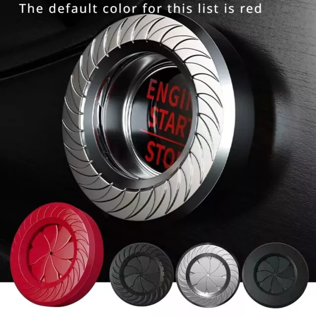 Universal Car Engine Start Stop Push Button Cap Switch Cover Decorative Trim/*