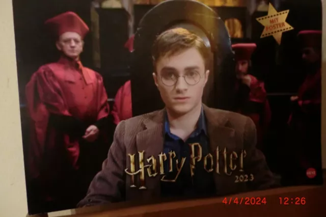 Harry Potter Broschur XL 2023 Wandkalender unbenutzt