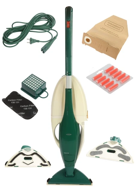 Lot De 10 Sacs D'Aspirateur Compatibles Vorwerk Kobold 130, 131 Et SC-Modelle - Filtre Haute Performance