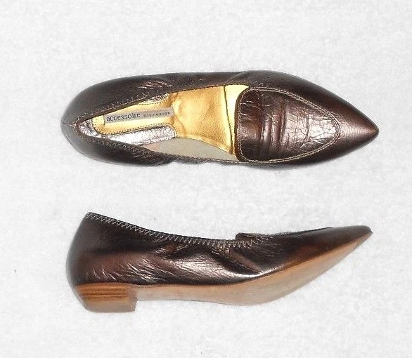 Escarpins CHARLES KAMMER – Cuir Taupe – Talons 2-7 Cm – Pointure 38,5 – Très Bon état