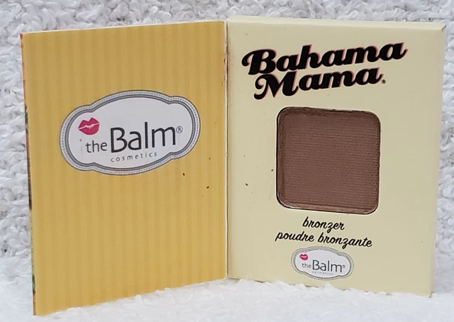 The Balm Cosmetics BAHAMA MAMA Bronzer Brown Matte Mini Sample .02 oz/.57g New
