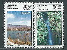 Tema Europa 2001 Chipre Turco Yvert 499/500 ** Mnh