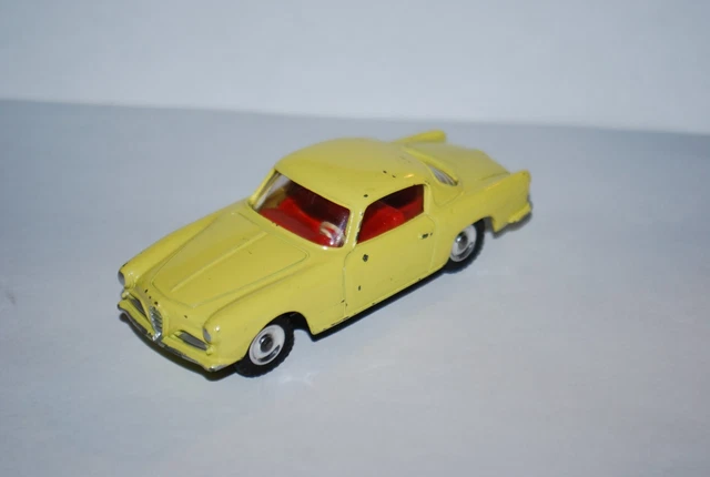 Dinky Toys France 24 J Alfa Romeo Coupe 1900 - Rouge - État Quasi Neuf - Boîte D'origine