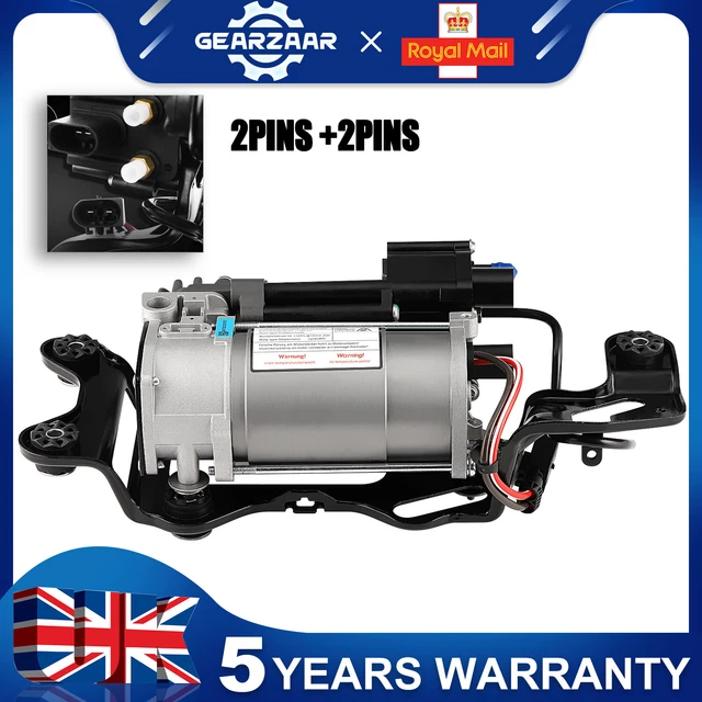 FOR BMW X5 F15 F85 X6 F16 Air Suspension Compressor Pump & Bracket