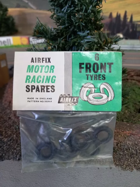 AIRFIX MRRC Slot Car Front Tyres X 6