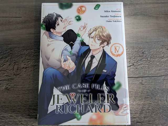 The Case Files of Jeweler Richard Vol 4- Brand New English Manga Mika Akatsuki