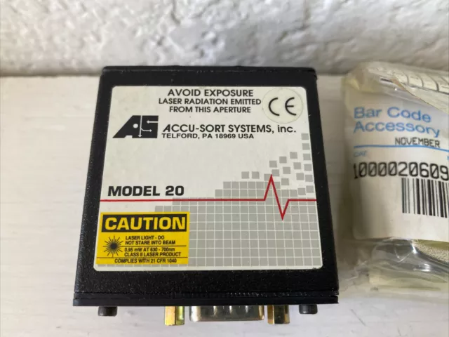 Accu-Sort Model 20 Barcode Scanner