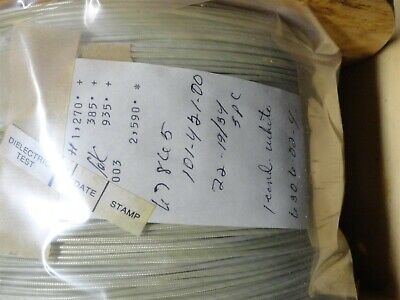 RARE - Vintage (30ft) CLOTH COVERED Resin Shielded - 22 Ga. Stranded Wire - NOS 3