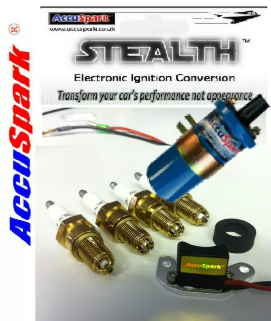 Triumph TR7 Stealth Electronic ignition conversion kit/ Ballast Coil/AC12C Plugs