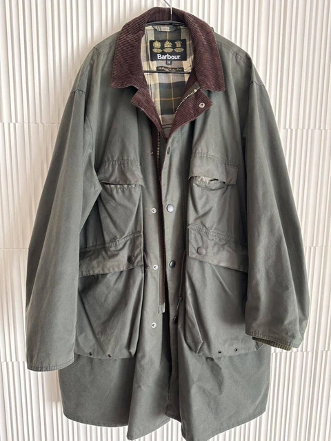 Kaptain Sunshine Barbour 2018 Raglan Sleeve Size 38 Color Olive Traveler Coat