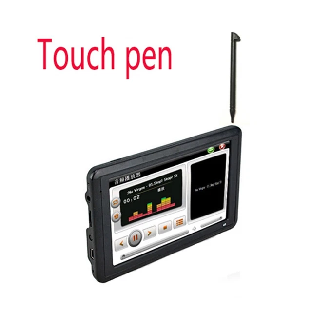 5 Zoll GPS Navigator tragbar mit 8G HD Kostenlose Flussfahrt auf dem Lastwagen