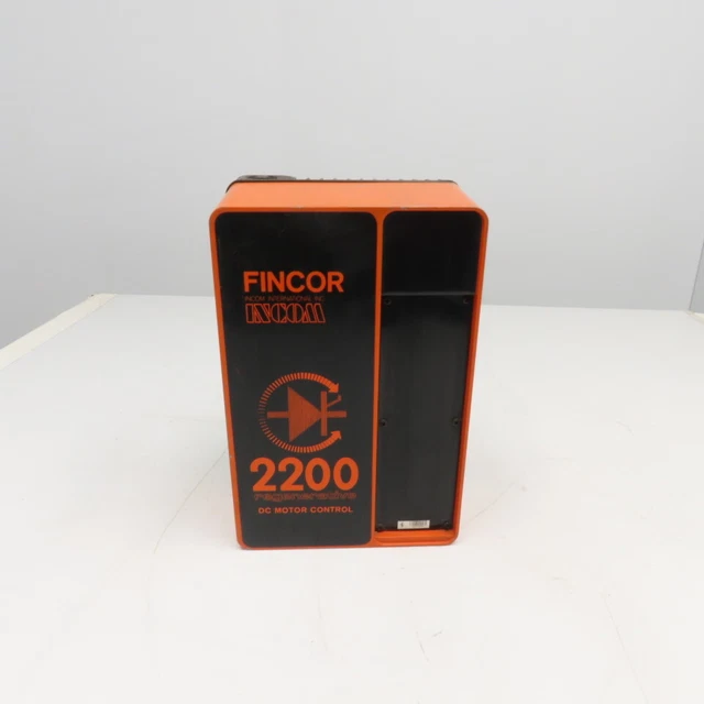 FINCOR INCOM 2200-P Regenerative DC Motor Control 115/230V Line 1/2Hp ...