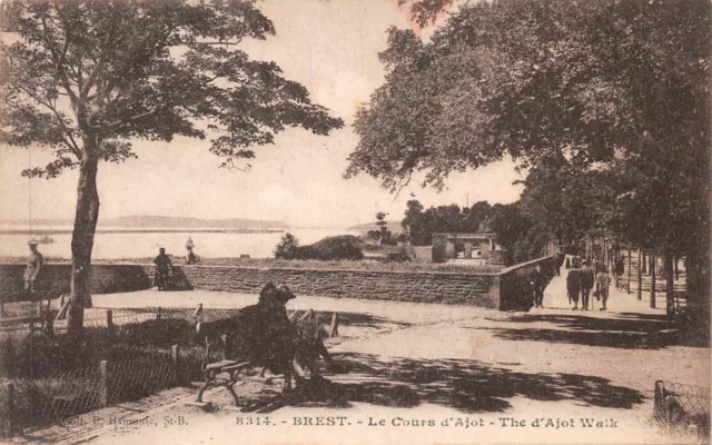 CPA-Brest le cours d'Ajot (122132)