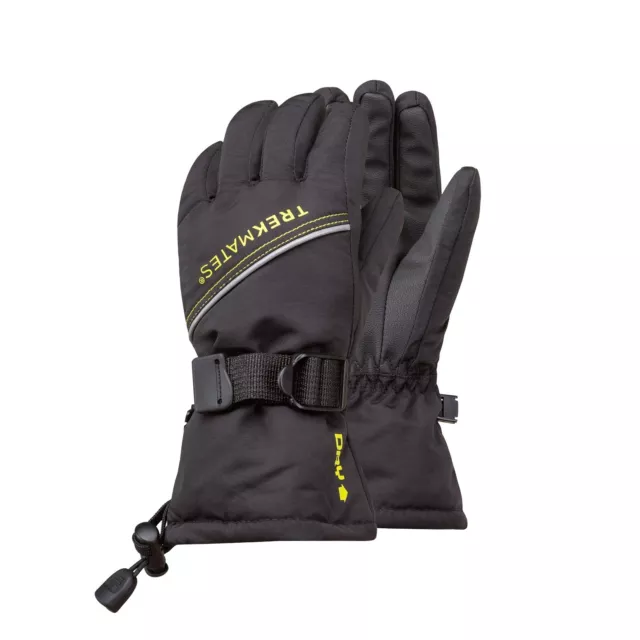 Trekmates Mogul Junior Dry Outdoor and Snow Sport Glove - Black