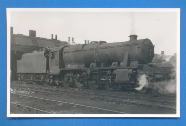 LMS 8326 AT RUGBY 2/3/47  9 x 14cm BLACK AND WHITE PHOTOGRAPH