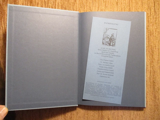 Helmut Bansa BUCHRESTAURIERUNG 2000 Buchdruck BUCHEINBAND Papier BUCHBINDER 4